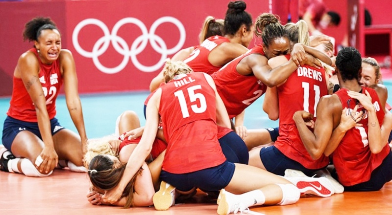 Kadınlar voleybolda ABD şampiyon