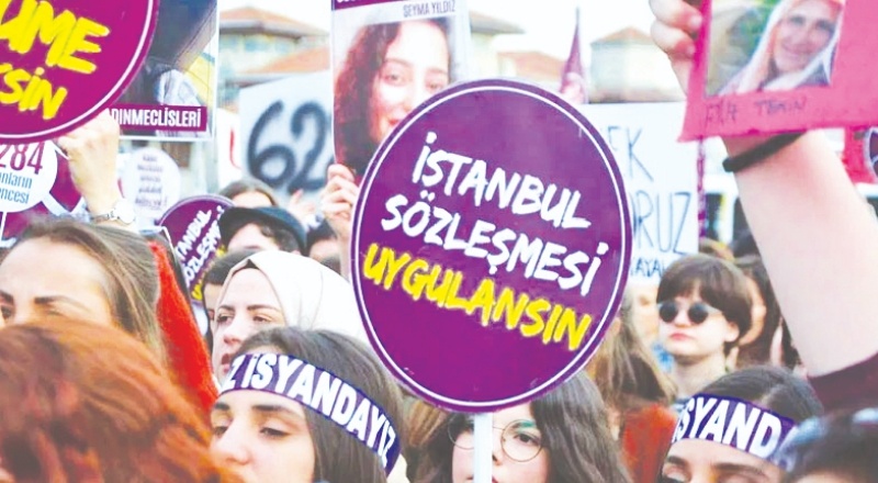 Kadınlardan 19 Haziran'daki miting için çağrı: "İstanbul Sözleşmesi’nden vazgeçmediğimizi ilan etmek için bir araya geliyoruz"