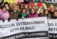 Kadınlardan istismar düzenlemesine itiraz
