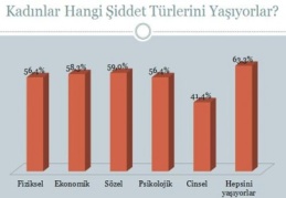 Kadınların yüzde 90’ı şiddeti teyid etti
