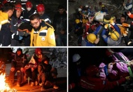 Kahramanmaraş merkezli en büyüğü 7,7 olan depremler, 10 ili vurdu: Saatler sonra enkazdan çıkarıldılar