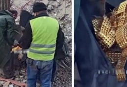 Kahramanmaraş'ta enkazdan çıkan 78 kilo altın dolu çantanın sahibi belli oldu!
