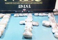 Kahve aromalı 79 kilo 400 gram esrar