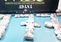 Kahve aromalı 79 kilo 400 gram esrar