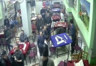 Kahvehanede deprem paniği