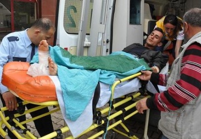 Kahvehanede mayın patladı