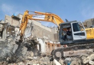 Kahvelipınar Mahallesi’nde kentsel dönüşüm yıkımları sürüyor