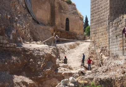 Kalede kış tahribatı gideriliyor