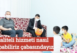 Kaliteli hizmeti nasıl yapabiliriz çabasındayız