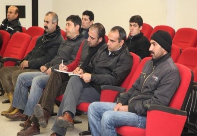Kaloriferi yakma semineri düzenlendi