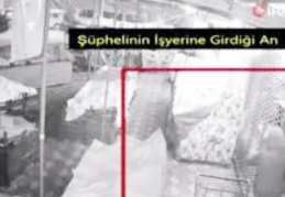 Kameralara yakalanan hırsızlar, polisten de kaçamadı