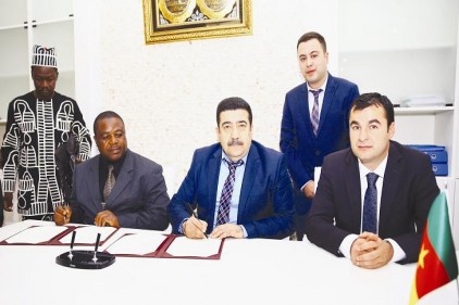 Kamerun Futbol Okulu&#8221; işbirliği protokolü imzalandı