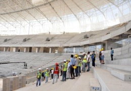 Kamil Ocak Arena’yı beğendiler 