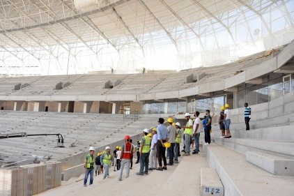 Kamil Ocak Arena&#8217;yı beğendiler 