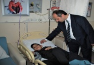 Kamu hastanelerini ziyaret etti