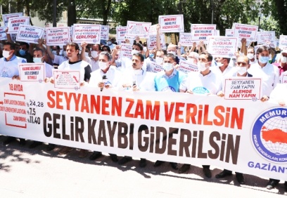 Kamu işvereninin belirlediği zam, Mart demeden buharlaşıyor