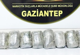Kamyona zulalanan 8 kilo uyuşturucu ele geçirildi