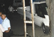 Kamyonetle graja daldı