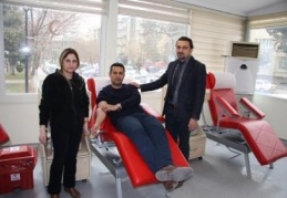 Kan bağışı yapanların sayısı arttı