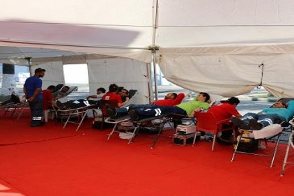 Kan bağışladılar