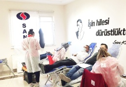 Kan stoklarına katkı sağlandı