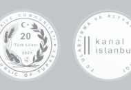 Kanal İstanbul için hatıra parası basıldı