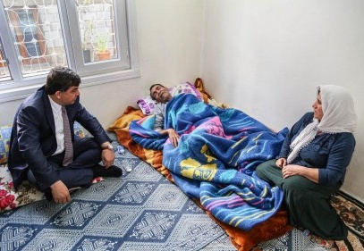 Kanser hastalarına moral verdi