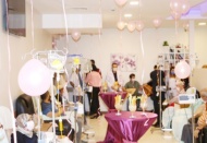 Kansere dikkat çekmek için pembe etkinlik