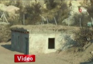 Kapadokya'da üzeri toprakla kapatılan kaçak yapı yıkıldı