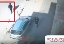 Kapkaç şüphelisi, güvenlik kamerasında 