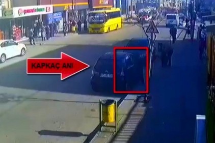 Kapkaç şüphelisi önce yakalandı sonra tutuklandı