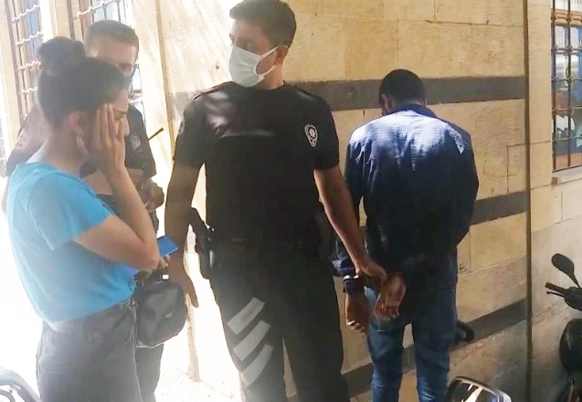 Kapkaçcı kaptı, ama kaçamadı