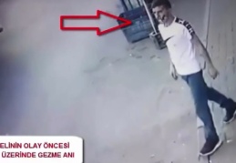 Kapkaççı önce kameraya sonra polise yakalandı