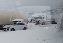 Kar çileye dönüştü