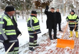 Kar ekipleri aralıksız çalıştı