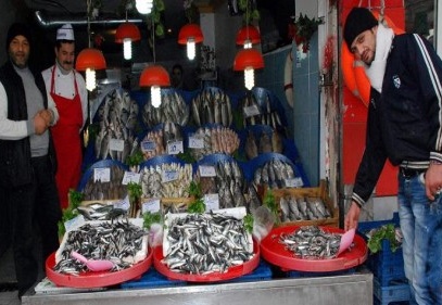 Kar yağışı balık fiyatlarını vurdu 