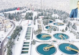 Kar yağışı ile günlük 1 milyon metreküp su girişi oldu