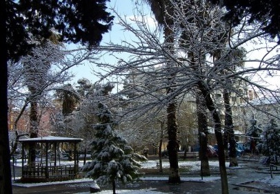 Kar yağışı, kartpostallık manzaralar oluşturdu