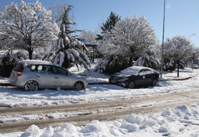 Kar yağışı sonrasında ortaya kartpostallık görüntüler çıktı