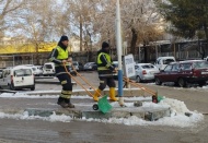 Kar yağışı ve buzlanmaya karşı ekipler hazır