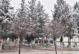 Kar yağışının ardından buzlanma meydana geldi