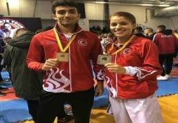 Karabağ ve Akkurt’un bu seferki durağı Avrupa Karate Şampiyonası olacak