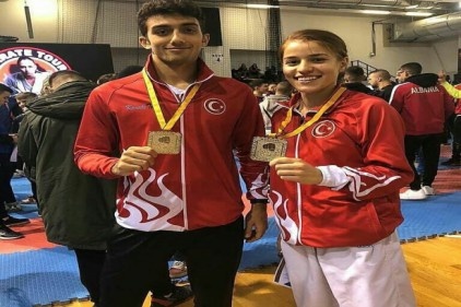 Karabağ ve Akkurt’un bu seferki durağı Avrupa Karate Şampiyonası olacak