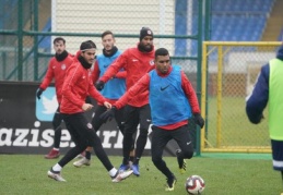 Karabükspor maçı hazırlıkları başladı
