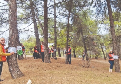 Karaca anısına sedir, göknar ve kızılçam dikildi