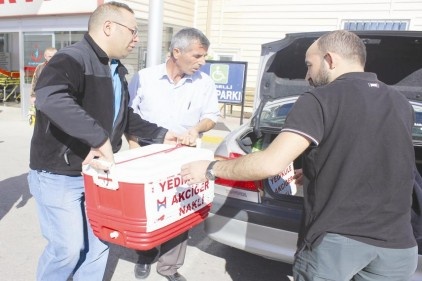 Karaciğeri Gaziantep&#8217;e getirildi