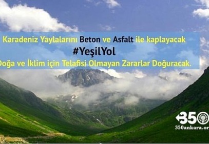 Karadeniz dağları delik deşik olacak