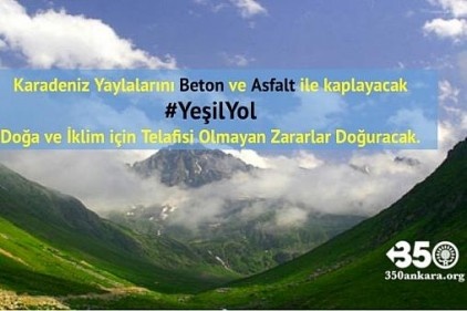 Karadeniz dağları delik deşik olacak