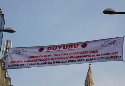 Karagöz Caddesi’nde parkomat kalkıyor, park yasağı geliyor