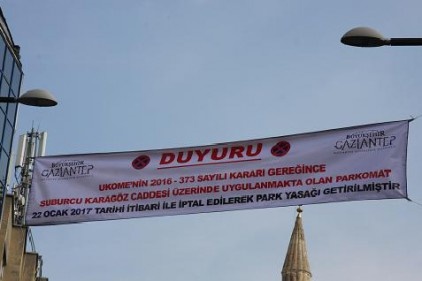 Karagöz Caddesi&#8217;nde parkomat kalkıyor, park yasağı geliyor